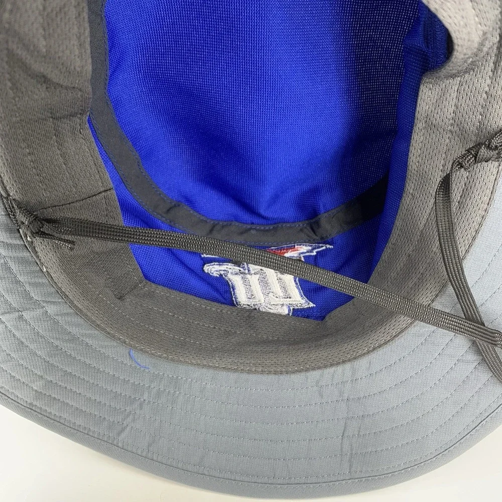 Lubbock Christian University Boonie Hat Blue Sun Cap Chaparrals OSFM Drawstring